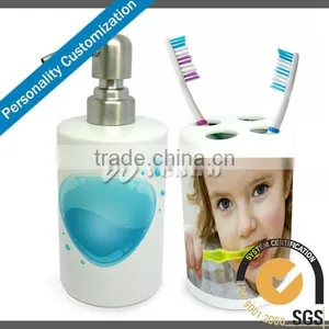 2015 Fashion Sublimation Toothbrush Holder-4 Hole &Soap Dispenser thumbnail-1
