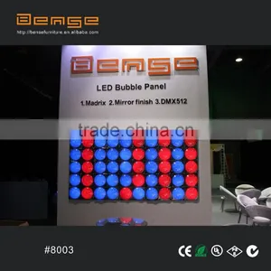 2015 Best Hot Sales LED Disco Bubble Panel Wall Light With Mirror 80*80CM thumbnail-6