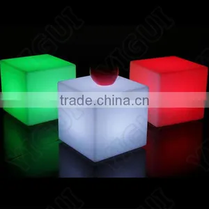 Discount 40*40*40CM Led Cube for Sale 16 Colour by the Remote Control Led Furniture thumbnail-3