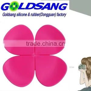 Hot Selling Custominzed Fllower Shape Heat Resistant Silicone Cup Mat thumbnail-6