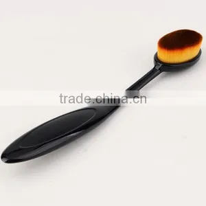 Factory 10pcs Beauty Toothbrush Shaped Foundation Power Makeup Brush Set With Synthetic Hair thumbnail-4
