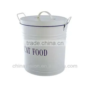 Carbon Steel Pet Food Storage Box for Cat and Dog thumbnail-1