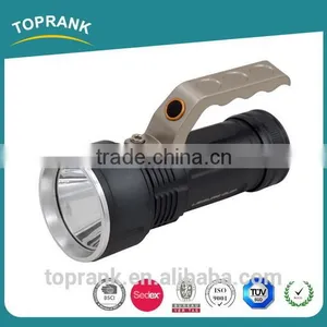 TOPRANK High Power LED Flashlight Torch LED; Aluminium Tactical Flashing, High Lumen Torch for Outdoor Use thumbnail-1