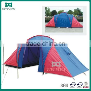 Good Quality Family Tunnel Tent for 4 Person thumbnail-1