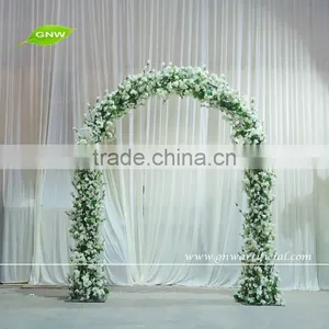 GNW FLA1603003 Newly Design Artificial Wedding Flower Arch All Kinds of Decorative Flower thumbnail-2