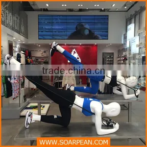 Store Window Display Supplies Fiberglass Female Fashion Sports Mannequin thumbnail-1