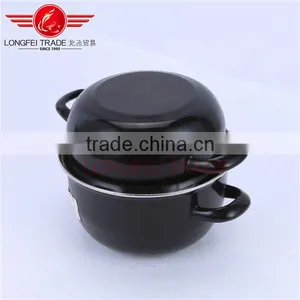 High Quality Enamel Cassrole / Enamel Seafood Cooking Pot / Enamel Cookware thumbnail-2