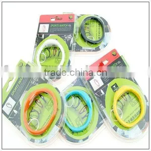 Colorful Rubber Minus Ion Watch thumbnail-1