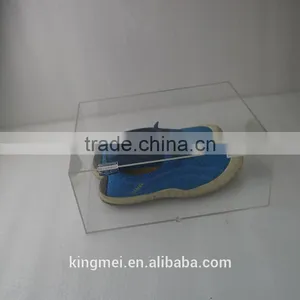 Clear Front Drop Box Clear Acrylic Sneaker thumbnail-1