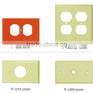 Gold Silver Color European Light Waterproof Socket Cover thumbnail-4