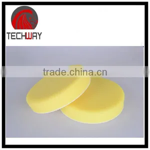 5'' 6'' 7'' Imported Flat Fine Soft Foam/ Sponge Pad for Finishing Yellow Color thumbnail-4