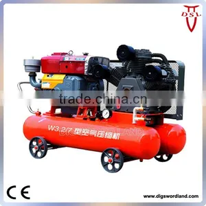 W-3.2/7 Portable Diesel Power Rock Drill Air Compressor thumbnail-1