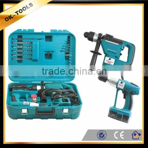 2014 New Made in China Wholesale Supplier Power Tool Manufacturer Electrical Tool 16pcs 24V Drill Hammer Set Tool Box thumbnail-1
