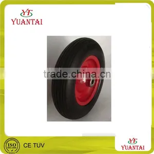 pu Foam 12 pu Wheel for Wheelbarrows With Steel or Plastic Rim thumbnail-1