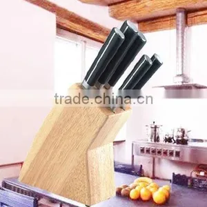 Cutlery Knife Set With Wooden Block thumbnail-1