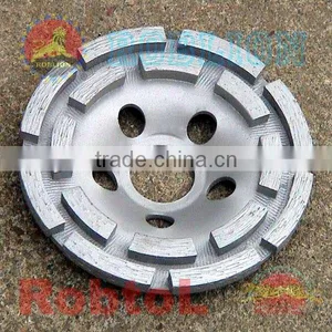 Double Row Diamond Grinding Cup Wheel for Concrete (COPD) thumbnail-1
