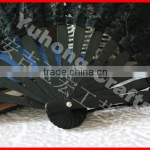 Nature Bamboo Lace Wedding Fan thumbnail-3
