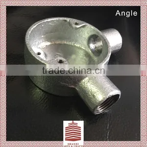 Hot Dipped Galvanized Malleable Iron Conduit Box, Circular Best Box, Electrical Conduit Box thumbnail-2