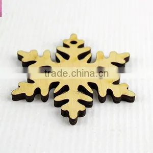 Wood Snow Slices for Christmas Tree Decoration thumbnail-2