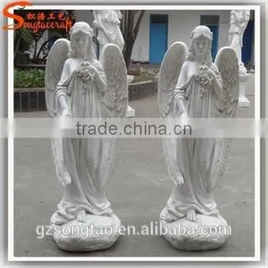 Songtao Factory Price Concrete Statue Molds Resin Fiberglass Sculpture Angle Molds Statue thumbnail-5