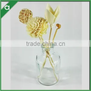 Round Long Glass Bottle for 150ml Reed Diffuser Oil With Glass Stopper thumbnail-2