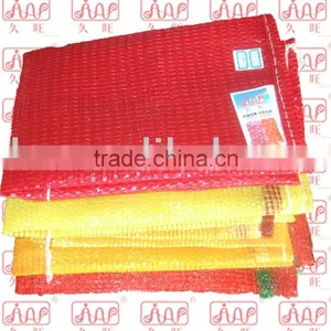 Orange Mesh Plastic Woven Bags Shinny Color! Good Strength! Competitive Prices! thumbnail-1
