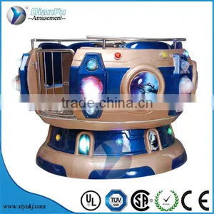 Kiddie Disco Classic go Round Kiddie Rides Coin Operated Promotion Funny Rotate Ridding Colorful Disco Game Machine thumbnail-1