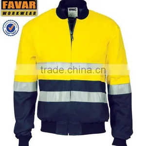 FR Reflective Working Clothing Work Jacket Workwear Safety Jacket thumbnail-1