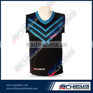 Team Set Rugby Jersey, Sleeveless Sublimated Rugby Jersey thumbnail-1