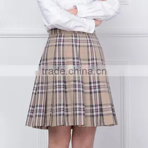 School Children in the Spring of 2017 New College Student Girls Custom Skirt Standard Pleated Skirt thumbnail-3