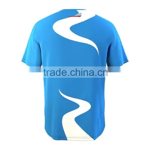 Breathable Fabric for Sublimation Dry Fit Running Shirt thumbnail-2