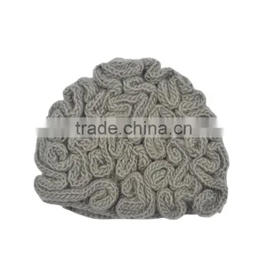 New Design Light Grey Man Brain Cap thumbnail-1