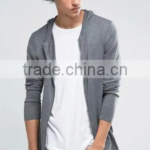 Zipper Hoodie 2016 Hot Sale Plain Dyed Sweater thumbnail-4