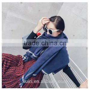 Women Winter Scarfs 2016 Plaid Cashmere Scarves New Designer Unisex Acrylic Basic Shawls Women's Scarves Big Size thumbnail-6