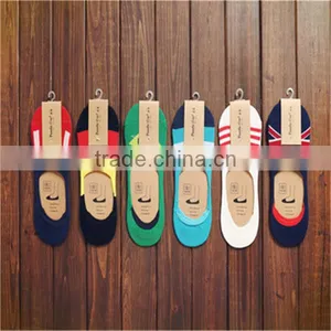 Slippers Stripe Invisible Boat Socks Short Spring Summer Fashion Male Ankle Socks Casual Socks Factory Supply thumbnail-1