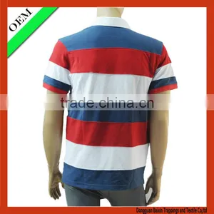 Men's High-quality Automatic Stripe Polo Shirt, Bulk Polo Shirts thumbnail-3