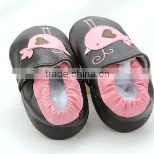 Wholesale Genuine Leather Soft Sole Sheepskin Girls Kids Shoes thumbnail-2