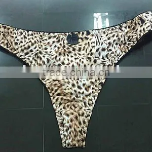 Ladies Sexy Animal Printed Attractive Girls in Panties Photos thumbnail-1
