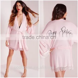 Hot Selling Stylish Slogan Back Nightgown Women Sexy Gown Dresses 2016 thumbnail-1