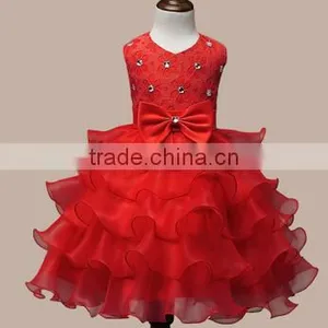2014 New Children Clothing Polka Dot Summer Dress Vintage Baby Girls Dresses Black/White 3-10 Years 19859 thumbnail-4