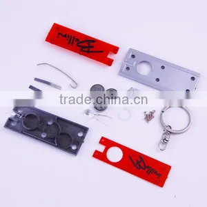 Led Rectangular Flashlight Keychain thumbnail-6