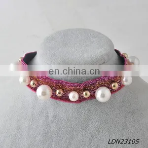 Pearl Beaded Choker thumbnail-2