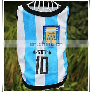 Pet Dog Clothes World Cup Shirt Dog Clothes Dog Summer Casual Shirt thumbnail-1