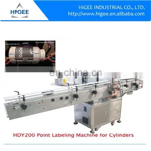 SUS304 Stainless Steel Automatic Round Bottle Fixed-position Sticker Labeling Machine With Date Printer thumbnail-1