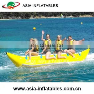 Hot Sale Infaltable Dragon Boat Inflatable Water Banana Boat For Summer Club thumbnail-1