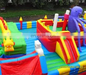 Cheap Kids Inflatable Amusement Park Customized Giant Inflatable Amusement Park Inflatable Fun City thumbnail-4