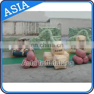 Professional Inflatable Paintball Manufacturer , Inflatable Bunker Paintball For Shooting thumbnail-2