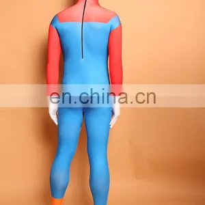 Blue & Red Second Skin Cosplay Suits For Woman Man 2nd Skin Costume thumbnail-3