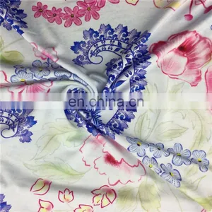 2016 Hot Selling Small Quantity Digital Printed Bamboo Stretch Jersey Fabric Knitted Fabric for T-shirt thumbnail-1