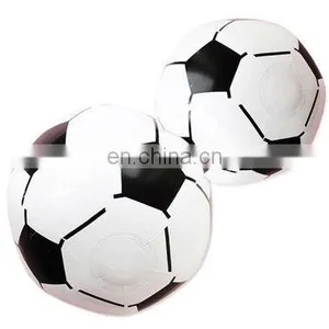 PVC Inflatable Beach Ball Toys Football Design thumbnail-1